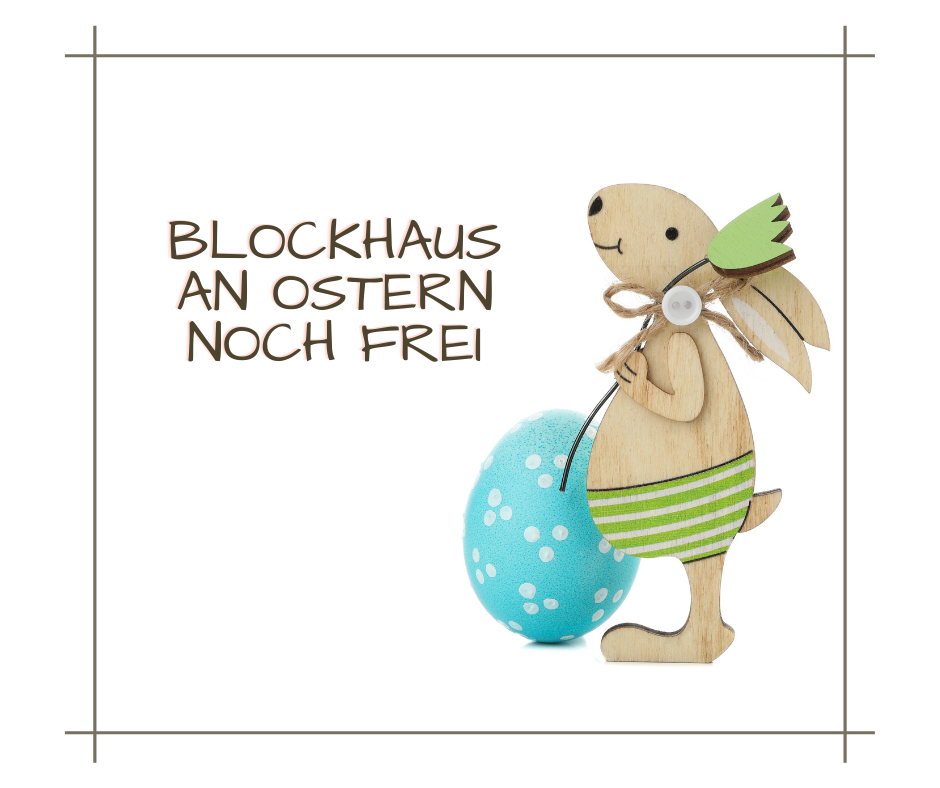 Read more about the article Ostern noch verfügbar!